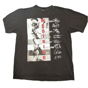 Shaka Wear West Coast Rap Kings Hip Hop Shirt Snoop Ice Cube Dre Tupac NWA Easy
